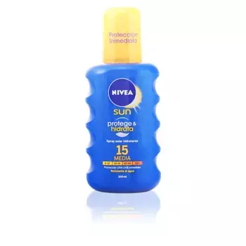 Солнцезащитный крем Sun protege&hidrata spray spf15 Nivea, 200 мл.