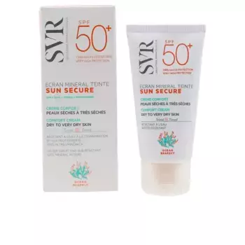Солнцезащитный крем Sun Secure Ecran Mineral Teinte Peaux Sches Spf50+ Svr Laboratoire Dermatologique, 60 гр
