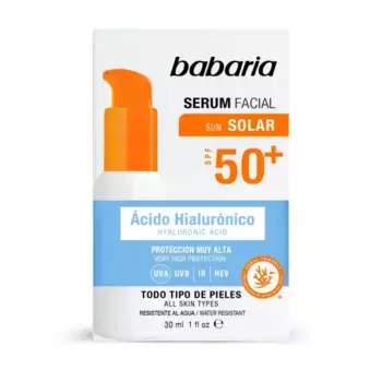 Солнцезащитный крем sun solar srum solar antimanchas spf 50+ Babaria, объем 30 мл
