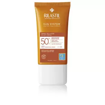 Солнцезащитный крем Sun System Spf50+ Crema Velluto Rilastil, 50 мл