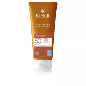 Солнцезащитный крем Sun System Spf50+ Leche Velluto Rilastil, 200 мл