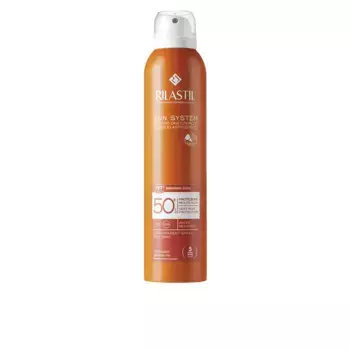 Солнцезащитный крем Sun System Spf50+ Spray Transparente Rilastil, 200 мл