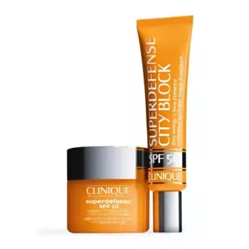 Солнцезащитный крем superdefense city block spf50 protector solar Clinique, объем 40 мл