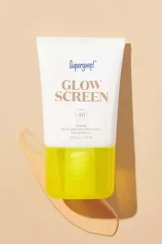 Солнцезащитный крем Supergoop! SPF 40 Glowscreen 15мл, белый