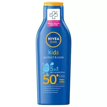 Солнцезащитный лосьон для детей Nivea Kids Protect & Moisture, SPF50, Nivea Sun