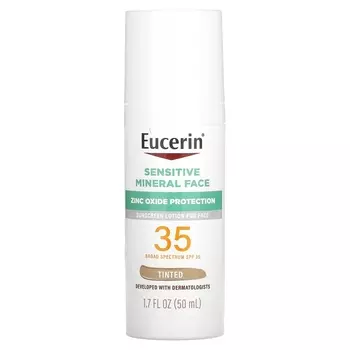 Солнцезащитный лосьон для лица Eucerin Sensitive Mineral с SPF 35, 50 мл