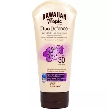Солнцезащитный лосьон Duo Defense Spf30 180 мл, Hawaiian Tropic