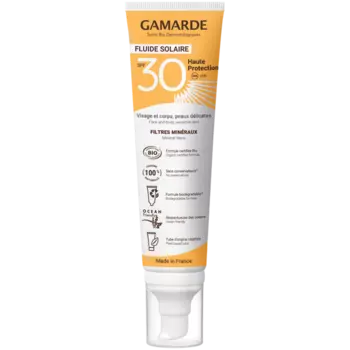 Солнцезащитный лосьон с spf30 для лица и тела, 100 мл Gamarde