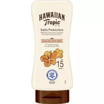 Солнцезащитный лосьон Satin Protection SPF 15 Hawaiian Tropic, 180 ml