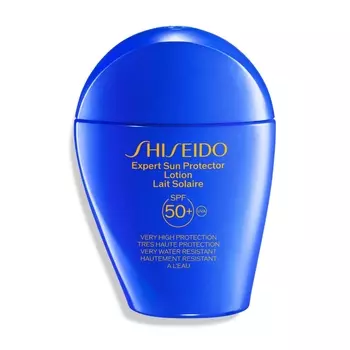Солнцезащитный лосьон SPF50+ blue expert sun protector lotion spf50+ Shiseido, 50 мл