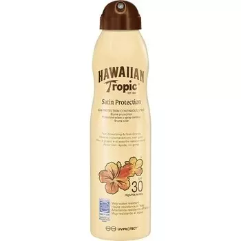 Солнцезащитный лосьон-спрей Satin Protection Spf30 220 мл, Hawaiian Tropic