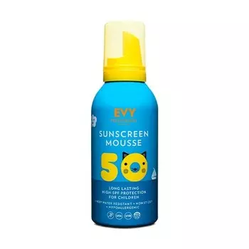 Солнцезащитный мусс для детей Spf50 150 мл Evy Technology