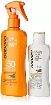 Солнцезащитный спрей, 2 шт. Babaria, Aloe Sun Screen