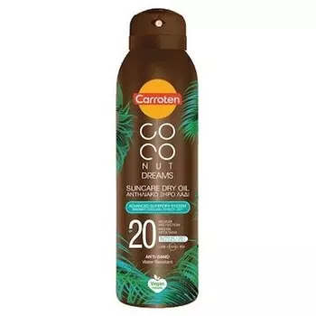 Солнцезащитный спрей Coconut Dreams Dry Oil Spf 20 - 150 мл Carroten