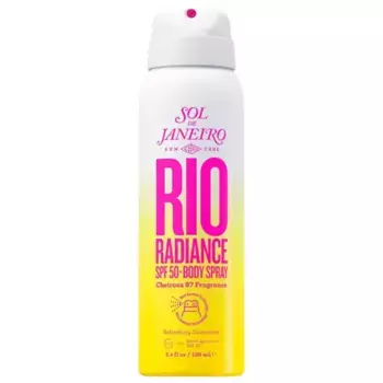 Солнцезащитный спрей для тела Mini Rio Radiance SPF 50 с ниацинамидом Sol De Janeiro