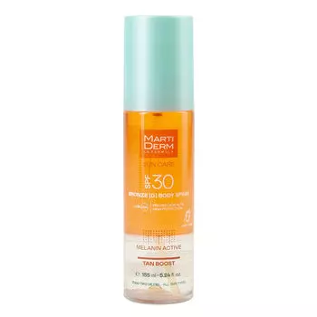 Солнцезащитный спрей для тела spf30, 155 мл Martiderm Sun care bronze d body spray