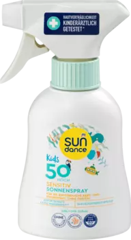 Солнцезащитный спрей Kids Sensitive SPF 50 200 мл SUNDANCE