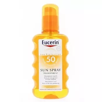 Солнцезащитный спрей прозрачный IP50+ 200мл Eucerin