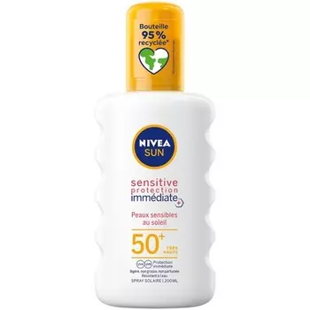 Солнцезащитный спрей Sensitive Instant Protection SPF 50+ 200 мл Nivea