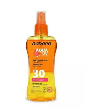 Солнцезащитный спрей SPF30 Babaria, Aqua Uv