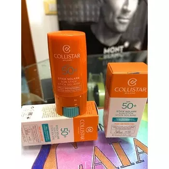 Солнцезащитный стик с активной защитой для гиперчувствительной кожи Spf 50 9 мл, Collistar