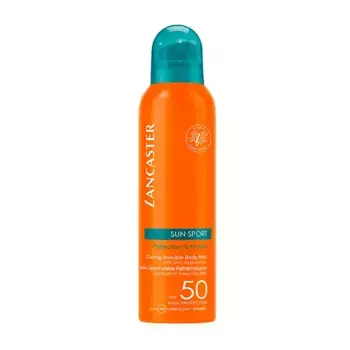 Солнцезащитный туман для невидимого тела Sun Sport Protection In Motion Cooling Invisible Mist Spf 50 Lancaster, 200 ml