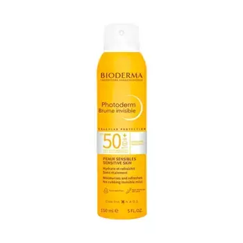 Солнцезащитный туман SPF 50 Photoderm Brume Invisible Bioderma, 150 ml