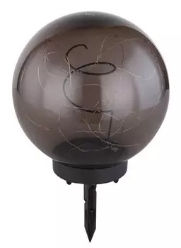 Солнечная лампа Globo, 20x30 см, серый