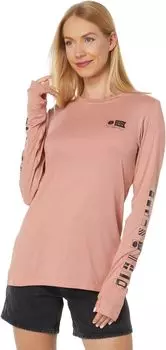 Солнечная рубашка с круглым вырезом Thrill Seekers Salty Crew, цвет Smokey Rose