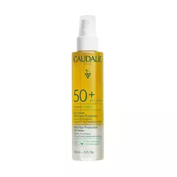 Солнечная вода с высокой степенью защиты Vinosun Spf50+ Caudalie, 150 ml