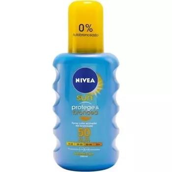 Солнечное молочко-спрей Spf50 200мл, Nivea