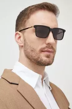 Солнечные очки Bottega Veneta, черный