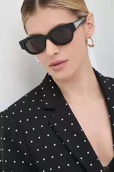 Солнечные очки Bottega Veneta, черный