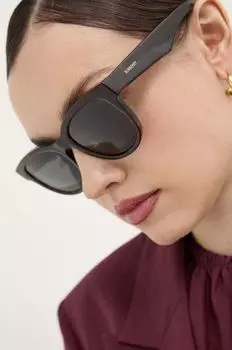 Солнечные очки Burberry, коричневый