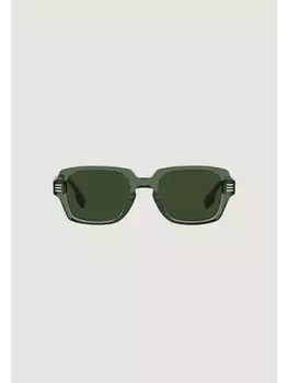 Солнечные очки Burberry, зеленый