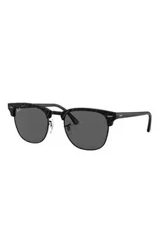 Солнечные очки Clubmaster Ray-Ban, черный