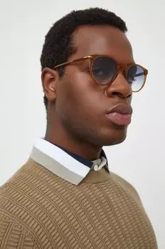 Солнечные очки David Beckham, коричневый