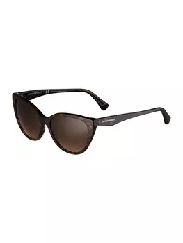 Солнечные очки Emporio Armani 0EA4162, коричневый/темно-коричневый