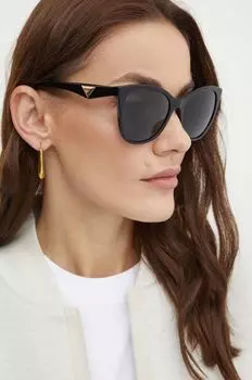 Солнечные очки Emporio Armani, черный