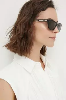 Солнечные очки Emporio Armani, черный