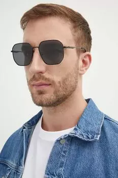 Солнечные очки Emporio Armani, черный