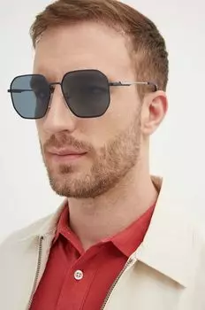 Солнечные очки Emporio Armani, черный