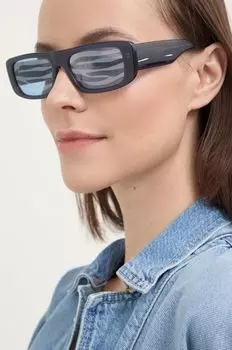 Солнечные очки Emporio Armani, темно-синий