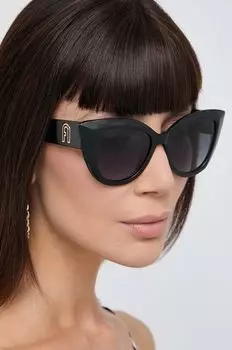 Солнечные очки Furla, черный