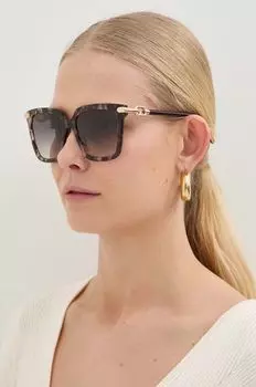 Солнечные очки Furla, коричневый