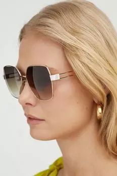 Солнечные очки Furla, коричневый