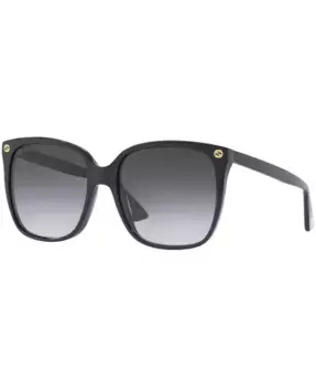 Солнечные очки, GG0022S Gucci, черный