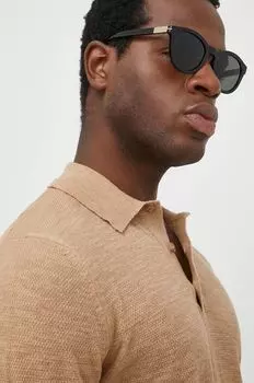 Солнечные очки Gucci, черный