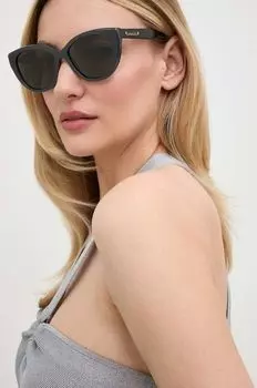 Солнечные очки Gucci, черный