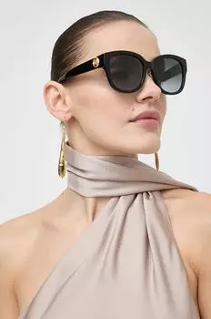 Солнечные очки Gucci, черный
